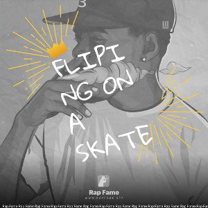fliping on a skate