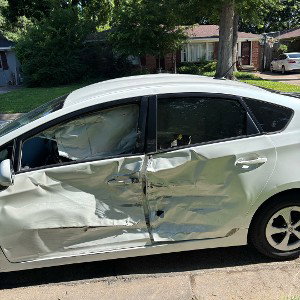 You totaled my car