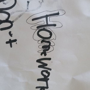 Homework by lil s.  And pretty c
