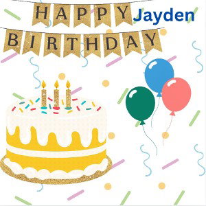 Happy Birthday Jayden 