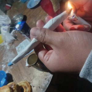 fumando 