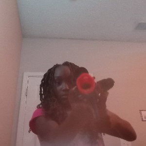 got the gun on me