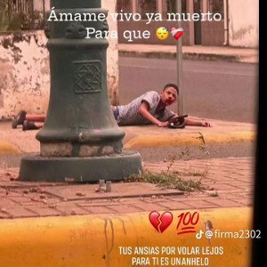 Lanzó humo