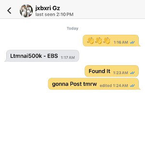 Ltmnai500k - EBS instrumental