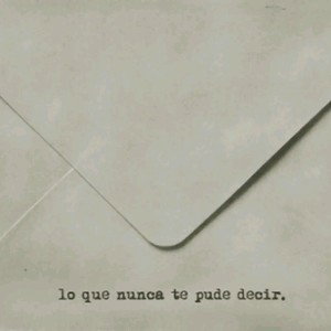 - Las Cosas Que nunca te pude decir  