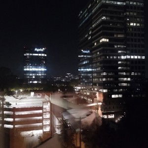 lights flashin