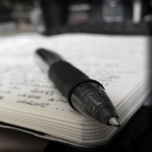 pick up the pen 