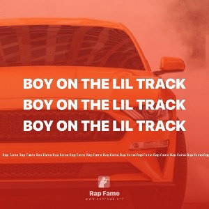 boy on the lil track