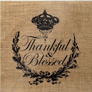 Be thankful to the Lord 