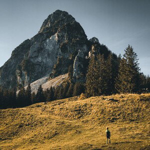 Ich stahn am Berg