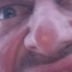 crazy ass white guy