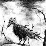 Radioactive crow