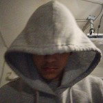 Gray hoodie