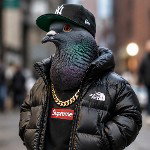 The pigeon man